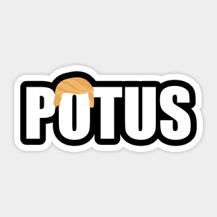 President Trump POTUS Sticker